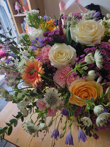 hand tied bouquets
